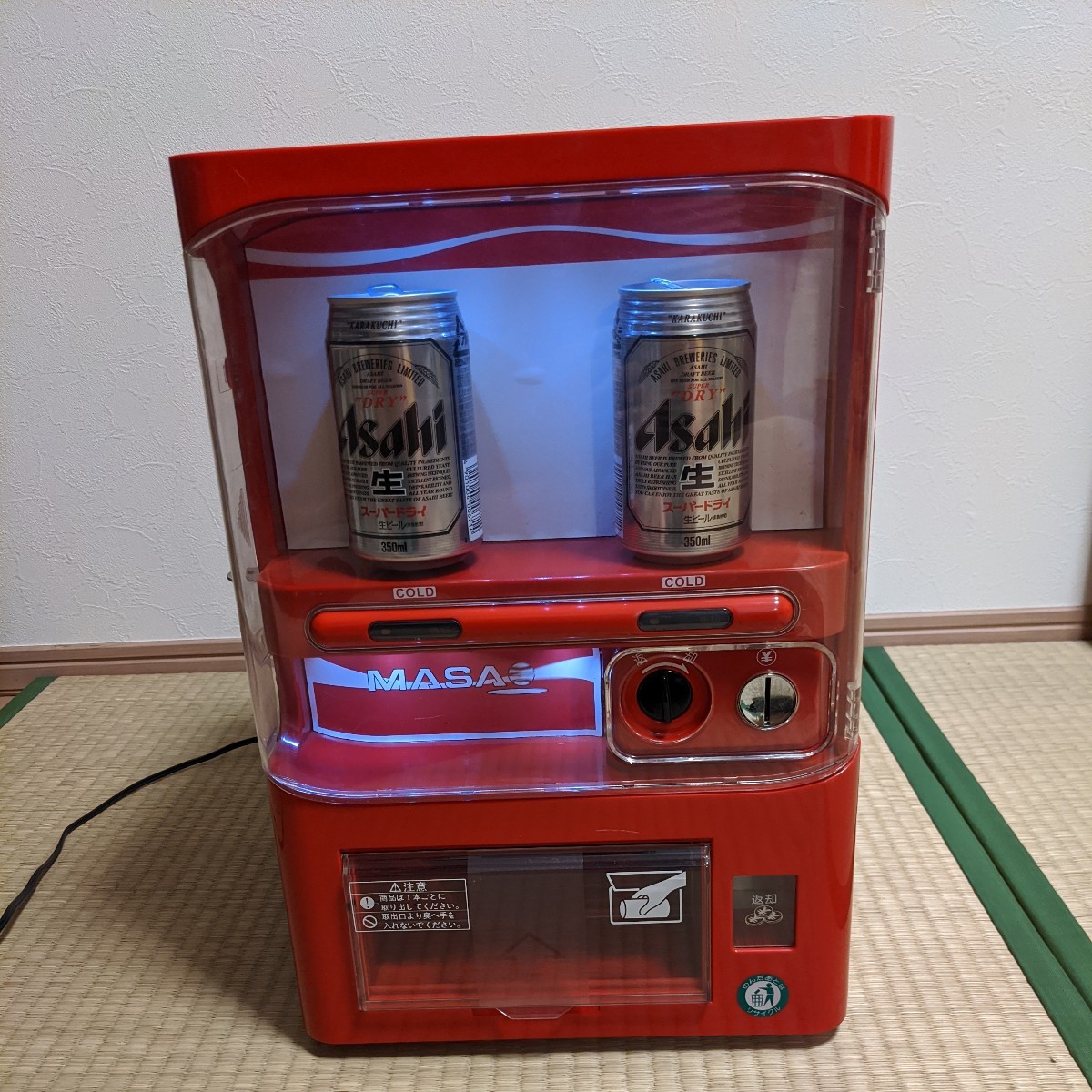 生活家電 【ジャンク品】マサオコーポレーション ミニ自販機