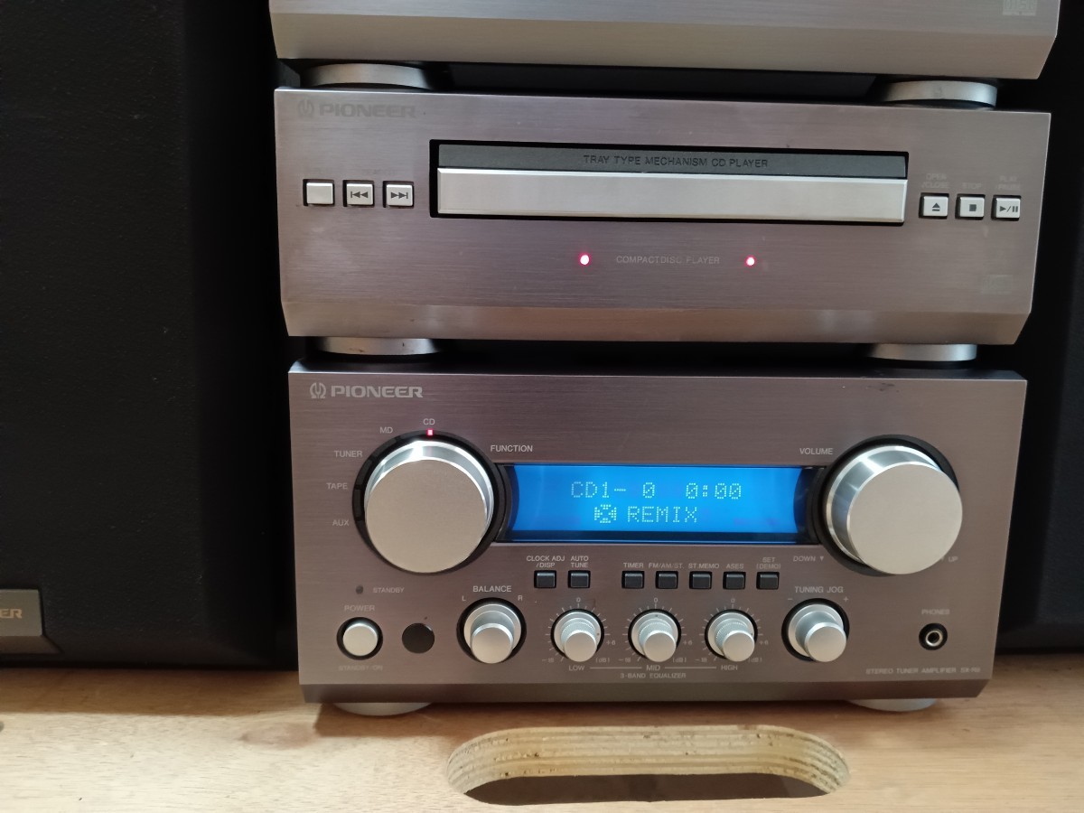 Pioneer パイオニア システムコンポ CD，MDデッキ A-N701 MJ-N901 PD