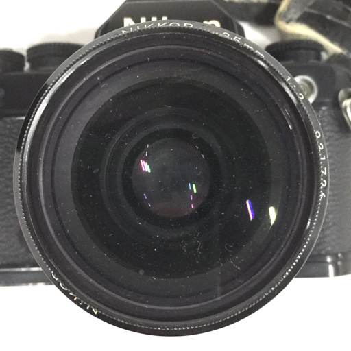 Nikon FM NIKKOR 35mm 1:2 Zoom-NIKKOR 80-200mm 1:4.5 一眼レフ フィルムカメラ ボディ レンズ 光学機器 QR092-44 35mm Nikon Lens .: ED Need
