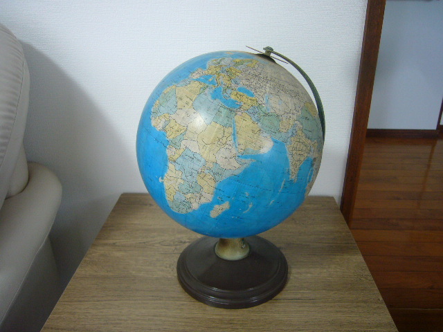 レトロな地球儀 レトロ アンティーク 地球儀 アンティークタイプ グローブ 地球儀