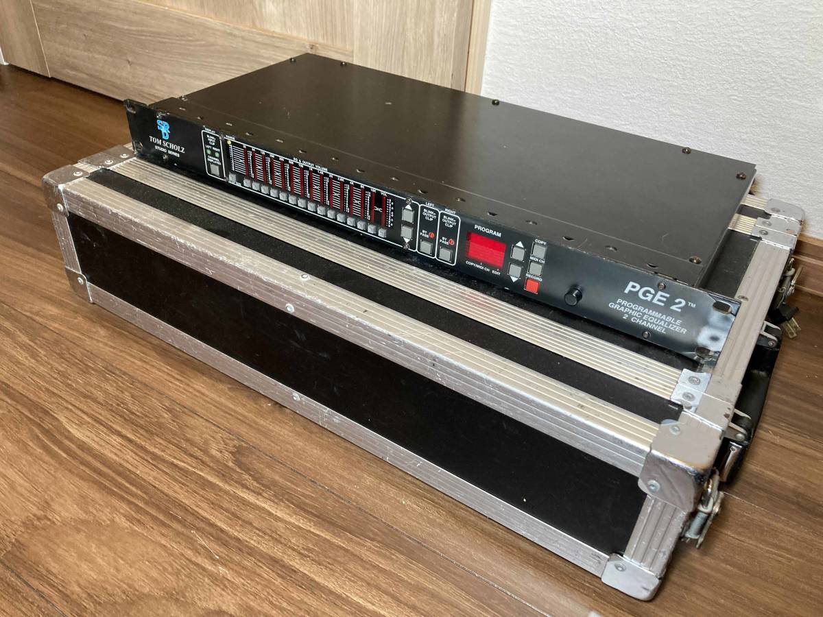 超レア! Tom Scholz Rockman 動画有 PGE-2 PGE2 Rack EQ SR&D グラフィックイコライザー