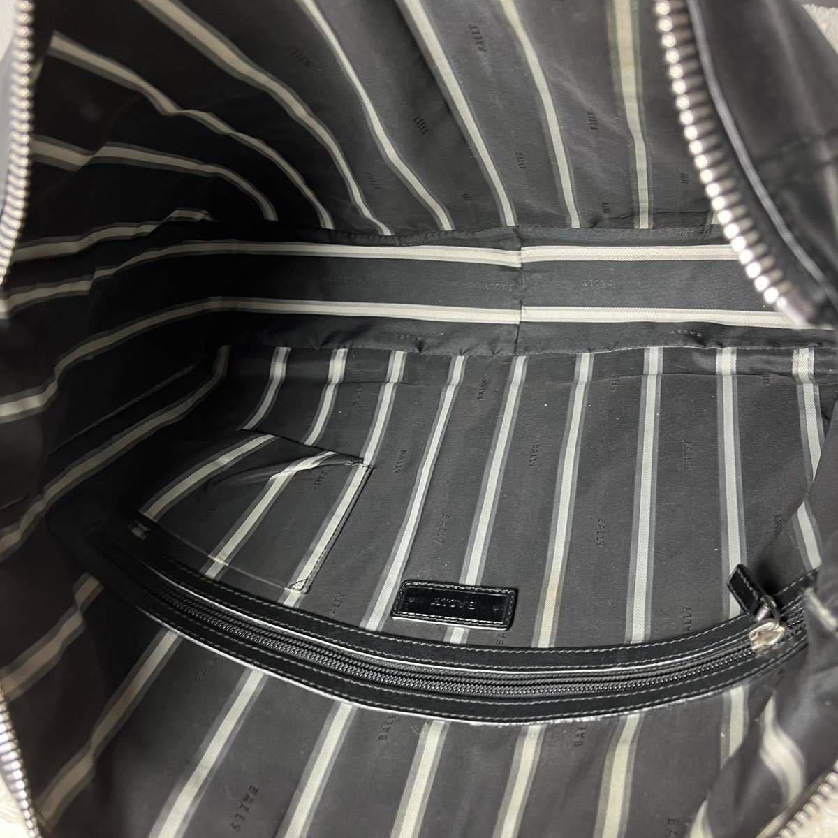 1円【美品】BALLY バリー ビジネスバッグ ブリーフケース トレイン 