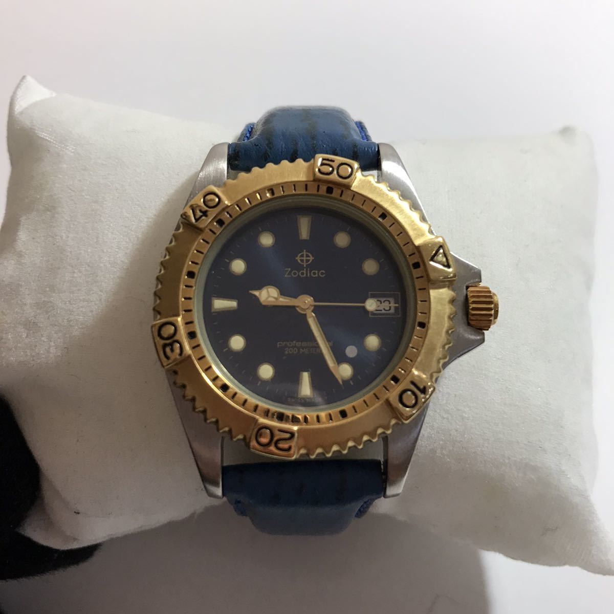 9-208 ZODIAC ゾディアック 腕時計 ウォッチ プロフェッショナル 200m 