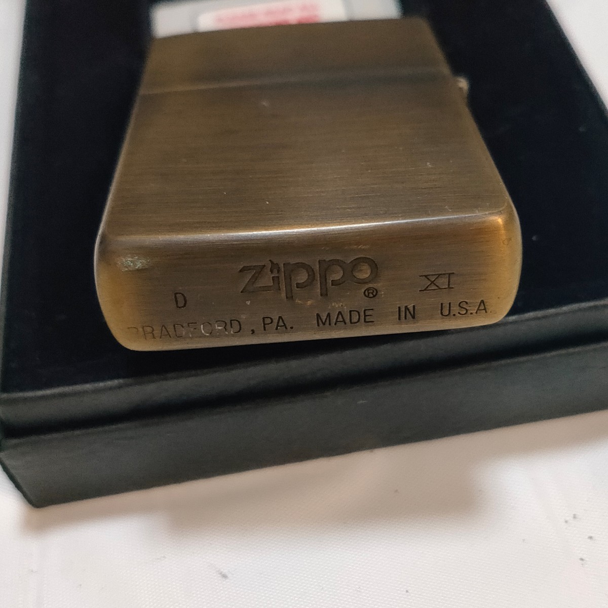 ZIPPO ハーレーダビッドソン イーグルメタル 真鍮 1995年製 展示未使用 