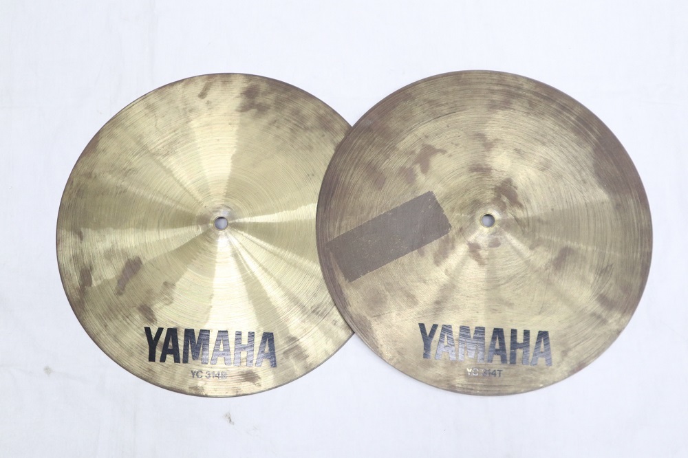 YAMAHA ハイハットシンバルの通販 YAMAHAハイハット14インチペアYC314T