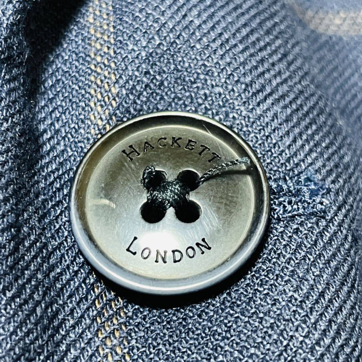 リネン混】 大きいサイズ HACKETT LONDON ハケットロンドン テーラード 