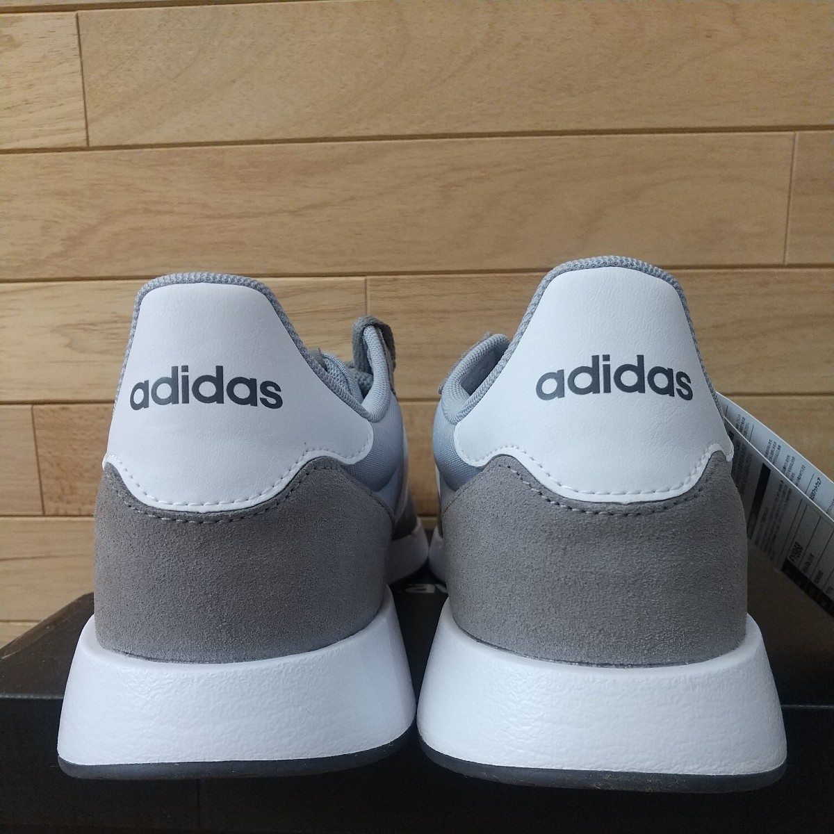 27cm 新品正規品 アディダス RUN 60s 2.0 M FY5958 メンズ ランニング スニーカー adidas シルバー グレー/ホワイト