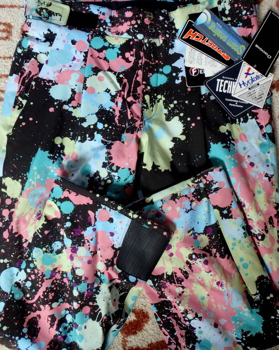 送料無料！高機能 オンヨネ ONYONE PRINT PANTS ONP91P52 Oサイズ MIX