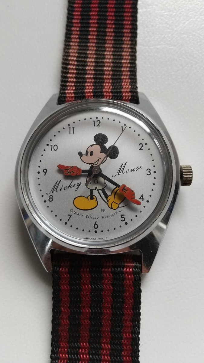ディズニータイム ミッキーマウス セイコー 希少・レトロセイコー ヴ
