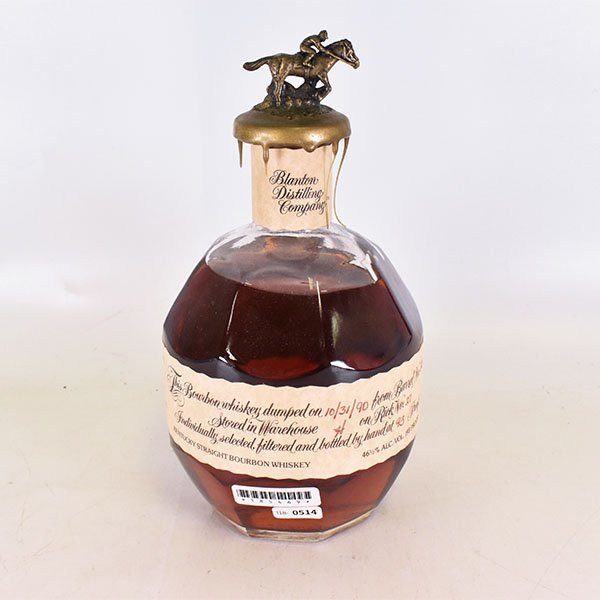 Blanton's ブラントン シングルバレル 1990 ※蝋キャップ割れ有り