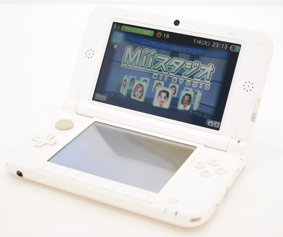 3DS 本体 任天堂 NINTENDO ニンテンドー 3DS LL SPR-001 本体 ホワイト SPR-S