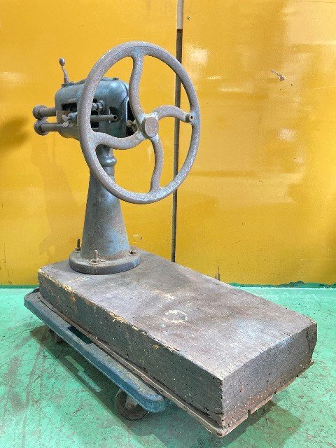 1円スタート！】メーカー型式不明 紐だし ロール機 彫金ローラー 動作 