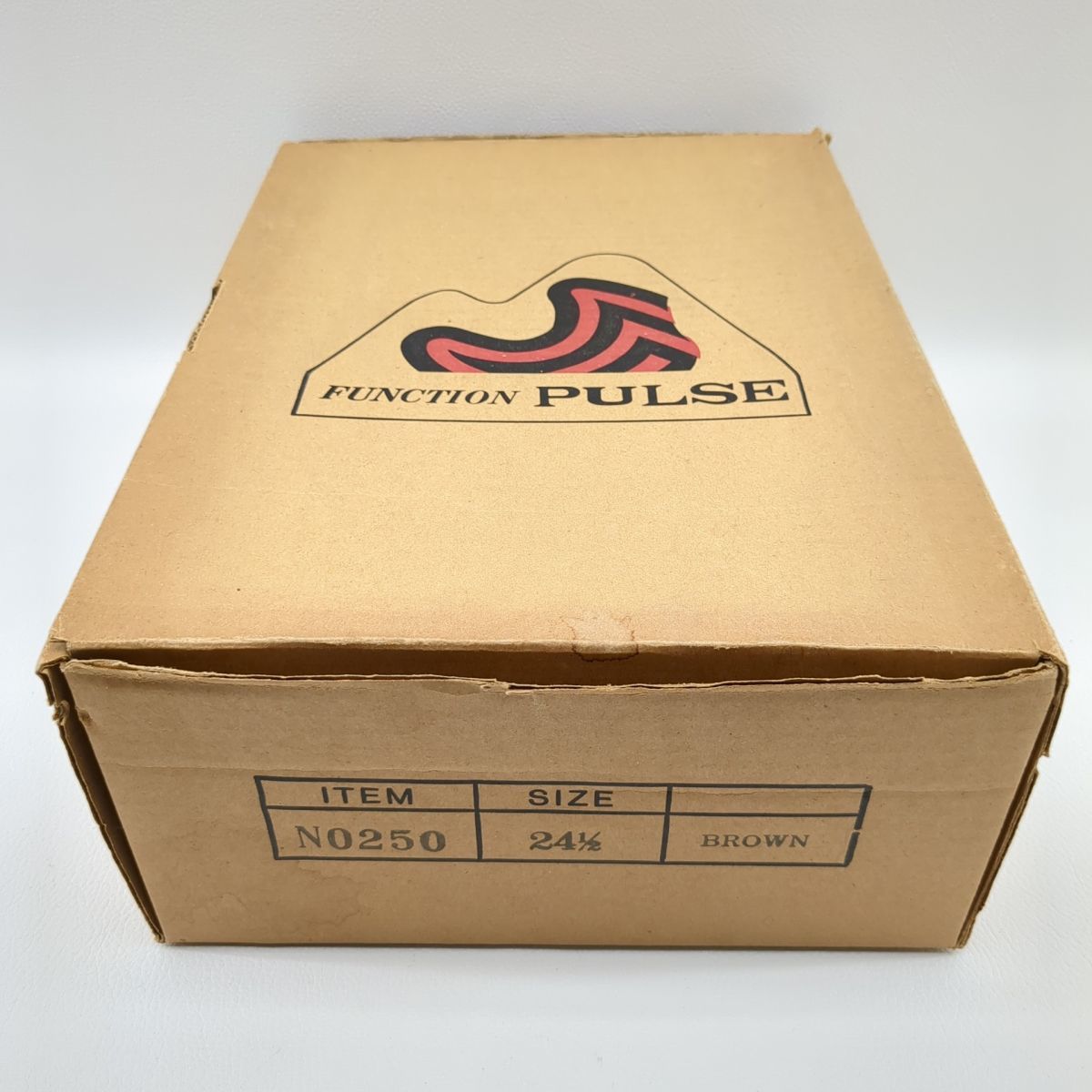 安藤製靴 FUNCTION PULSE N0250 チャッカブーツ ブラウン SIZE 24.5cm 