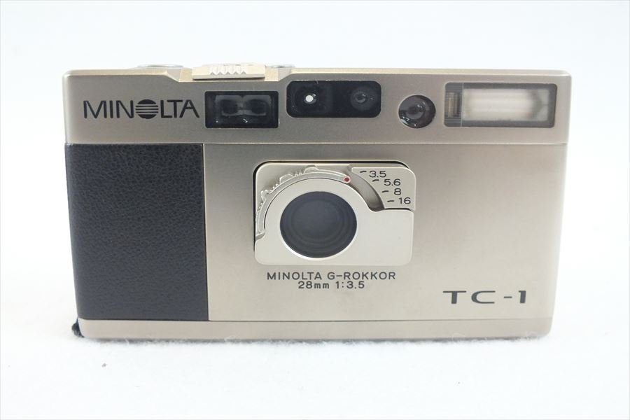 TC-1 MINOLTA ミノルタ | コンパクトフィルムカメラ F3.5 28mm G