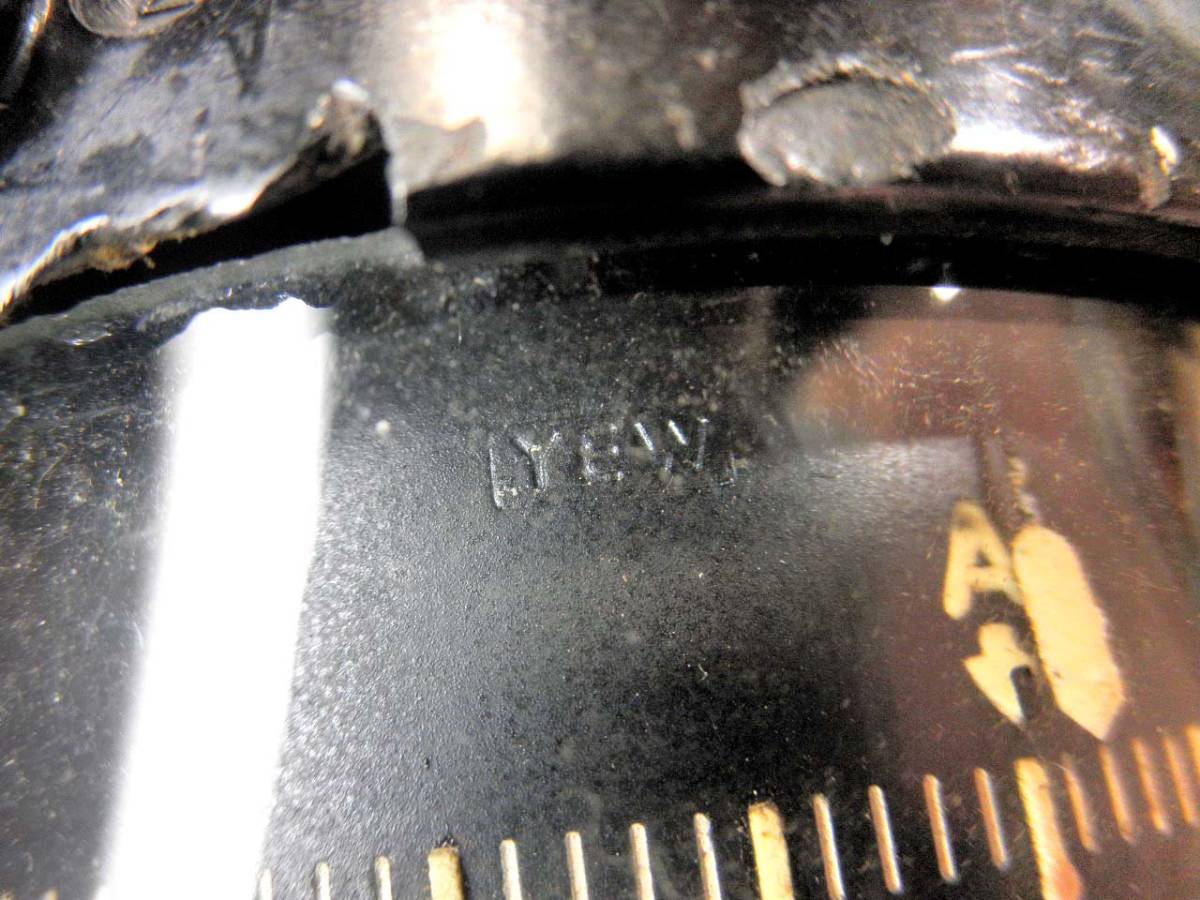 1957年製 旧日本軍【軍用機 計器/排気ガス計】横河電機製作所