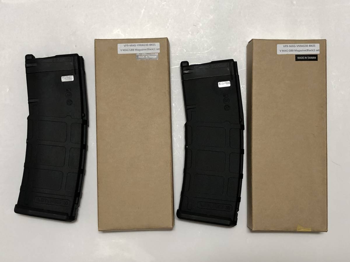 【未使用品】VFC VMAG V2 M4 HK416 GBBRマガジン 2本セット(パーツ 