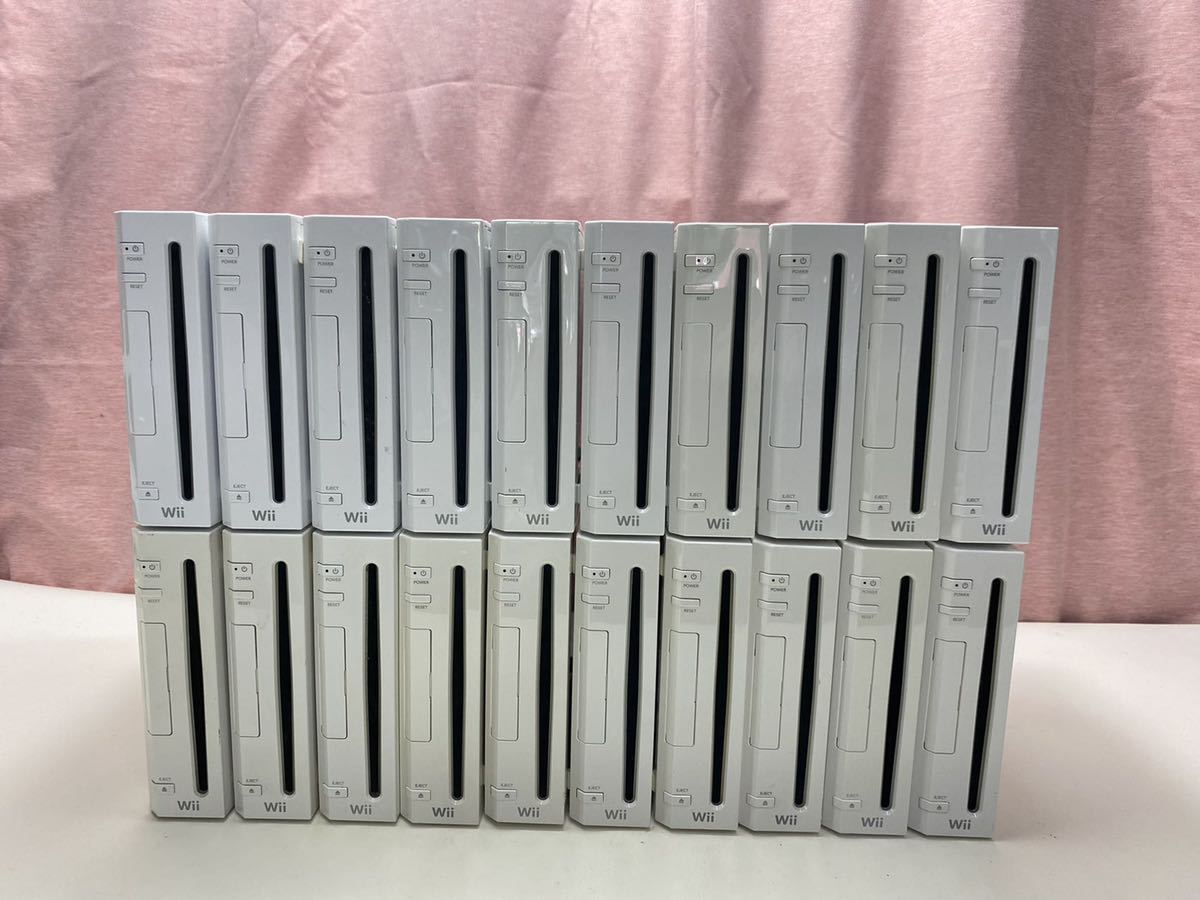本体 Wii 任天堂 17台 簡易 RVL ニンテンドー 任天堂 Wii 本体 RVL