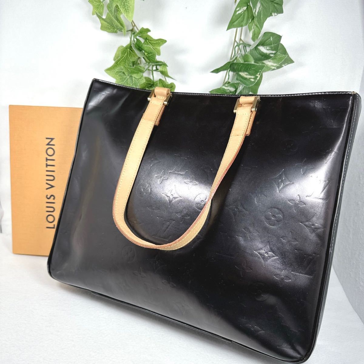 1円 LOUIS VUITTON ルイヴィトン ヴェルニ ハンドバッグ コロンバス