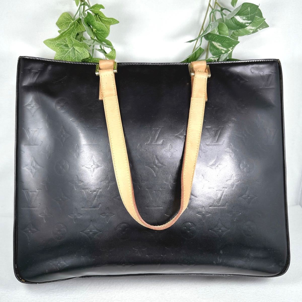 1円 LOUIS VUITTON ルイヴィトン ヴェルニ ハンドバッグ コロンバス 