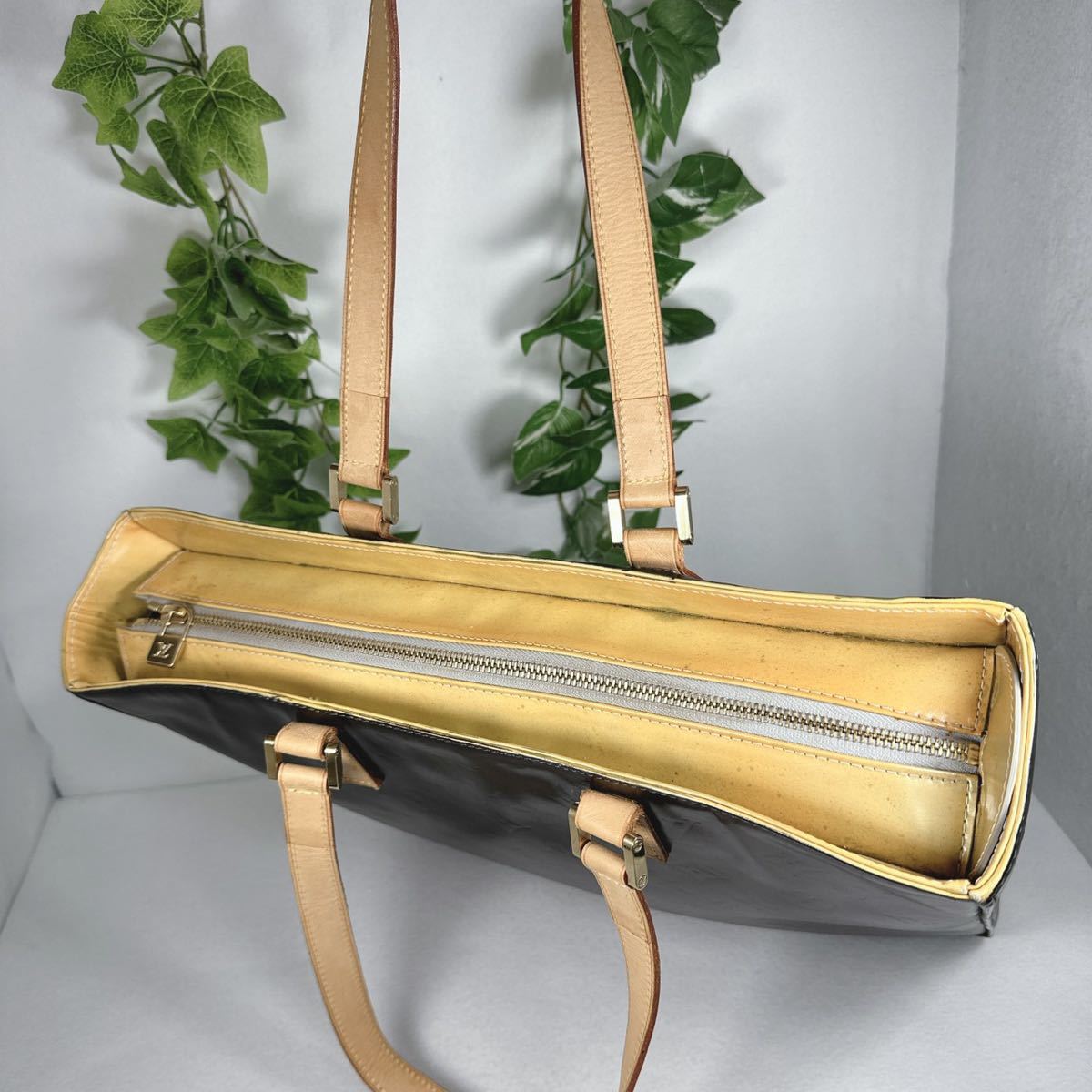 1円 LOUIS VUITTON ルイヴィトン ヴェルニ ハンドバッグ コロンバス 