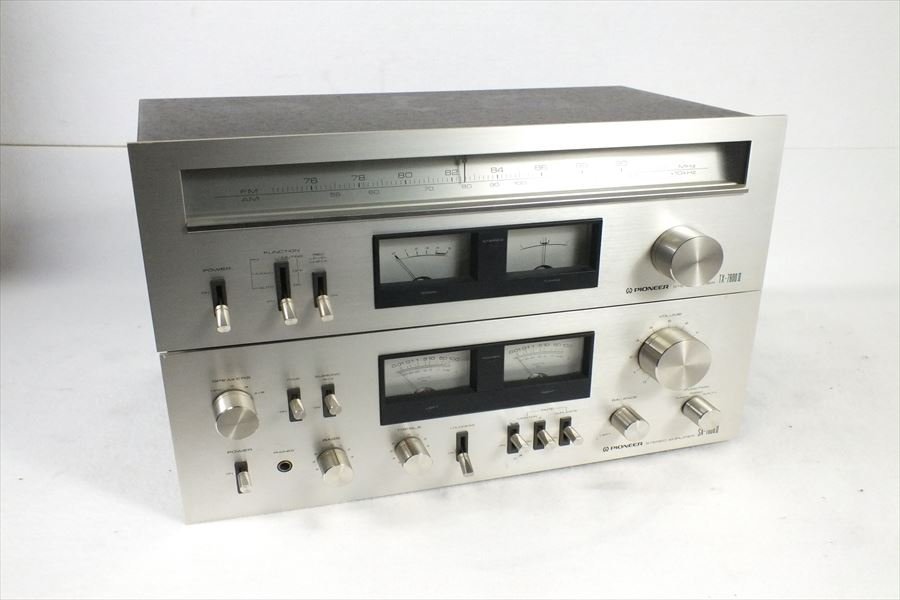★ PIONEER パイオニア TX-7800II SA-7800II アンプ、チューナーセット 中古 現状品 230901Y6245