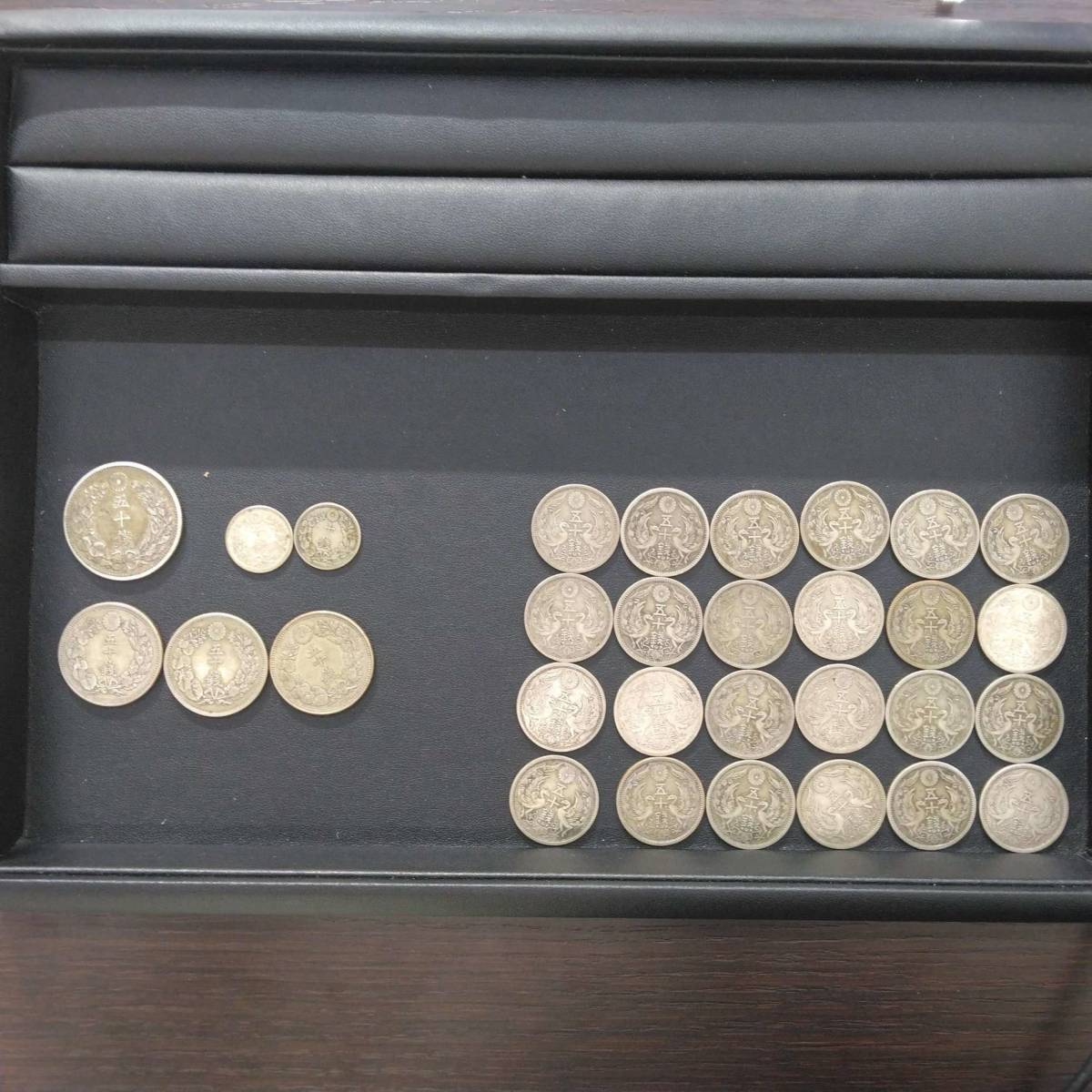 銀貨旭日50銭銀貨 明治42年(1909年) 美品 日本 貨幣 ＃3284 古銭