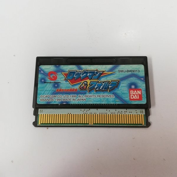 gH672x [箱説有] ハガキ付 WS ワンダースワン ソフト ロックマン