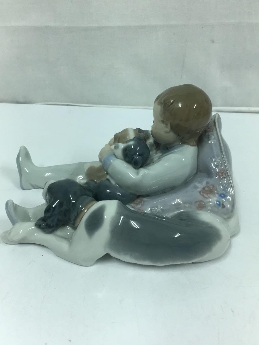 LLADROリヤドロ美品 みんなおねんね1535 少年と犬