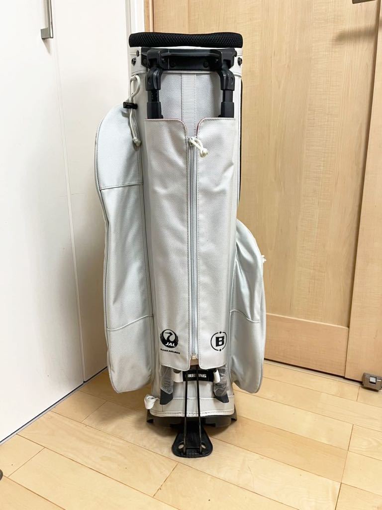 1円〜☆限定☆JAL☆ブリーフィング☆スタンドキャディバッグ☆ゴルフ