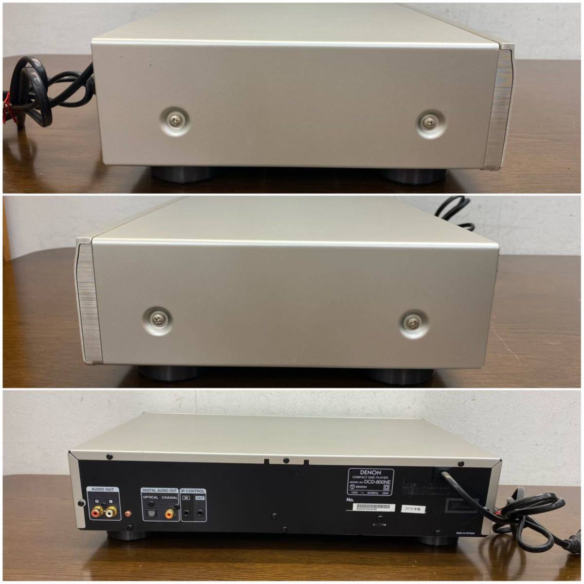 2026年最新Yahoo!オークション デノン DENON - -denon CDプレーヤー cdプレーヤーの中古品 DENON(CDデッキ オーディオ Denon | 通電品 ☆ ♯ DCD-1650AR オーディオコア
