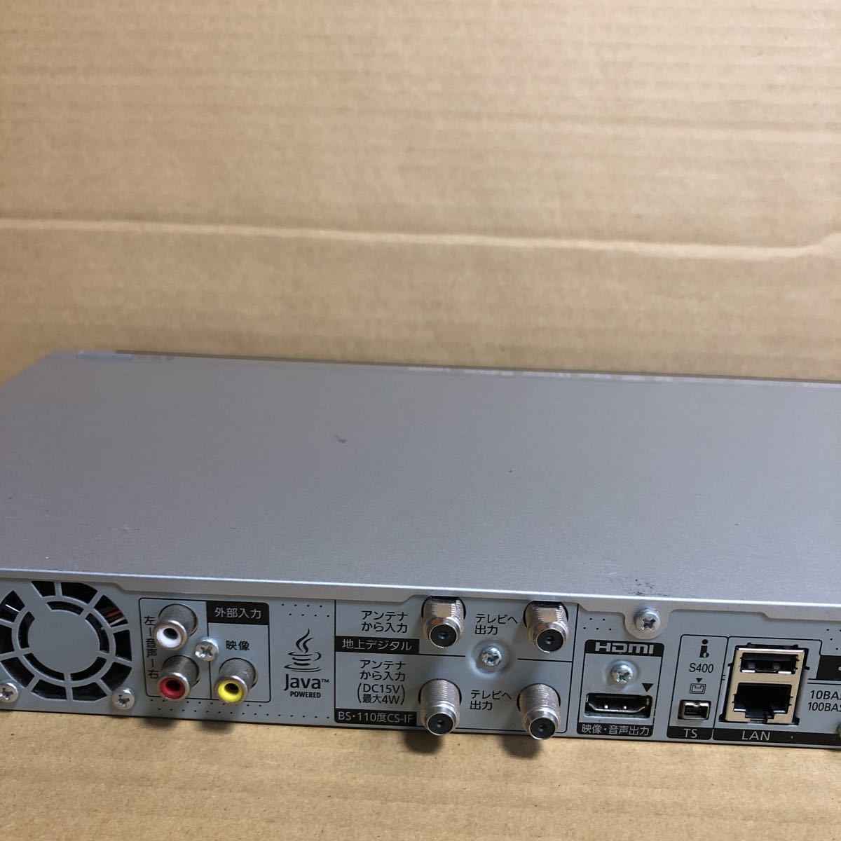 C-03)Panasonic パナソニック ブルーレイディスクレコーダー DMR 