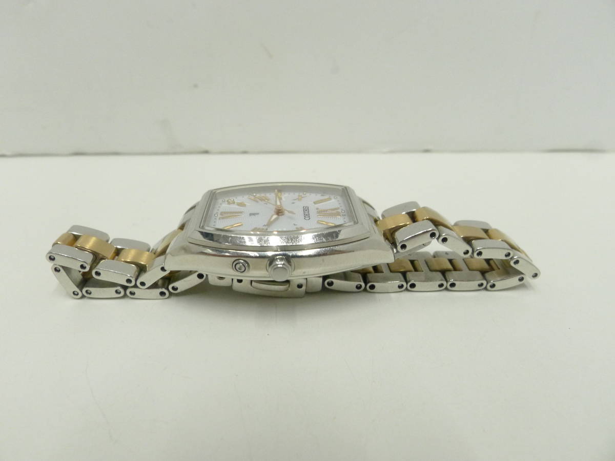 SEIKO ルキア 腕時計 1B32-0AA0 花柄 電波ソーラー