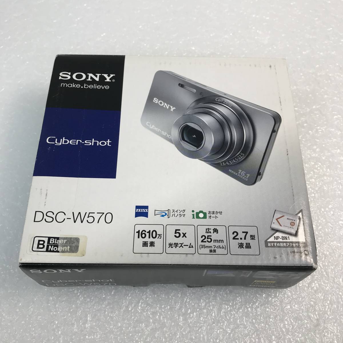 SONY Cyber-shot DSC-W570 ブラック ジャンク DSC-W570 Cyber-shot 