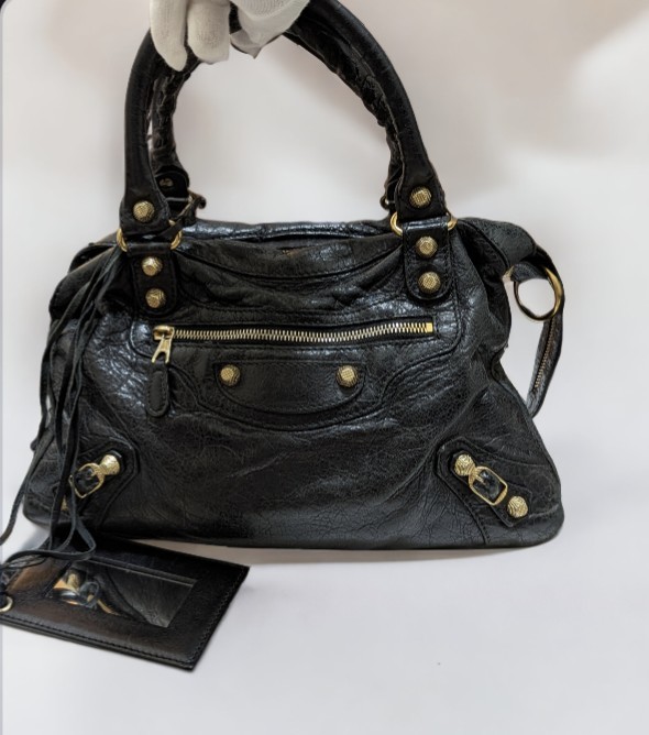 バレンシアガ BALENCIAGA ジャイアントタウン 2WAY ショルダーバッグ 