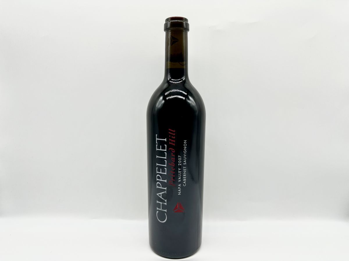 1円〜 ナパ現地購入 ロバートパーカー97点！ 2007 Chappellet Pritchard Hill シャペレ プリチャード・ヒル・カベルネ・ソーヴィニヨン