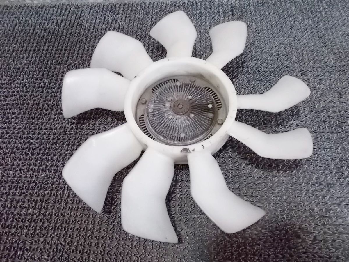 ★激安!★C35 ローレル 純正 ノーマル カップリングファン クーリングファン 9枚羽 ER34 スカイライン C34 ステージア 等 / Q9-804