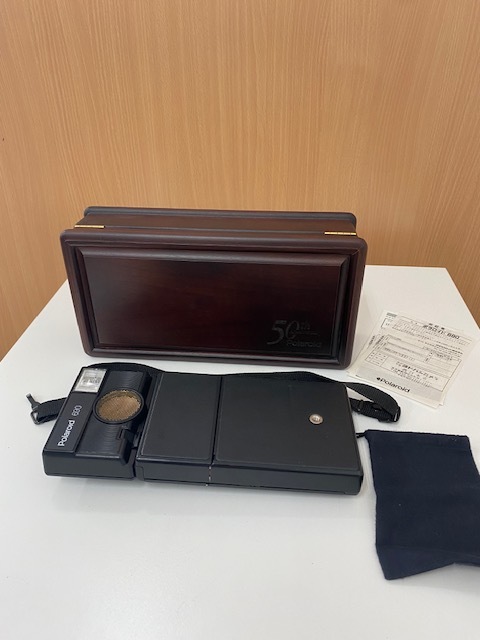 【動作未確認/ジャンク】ポラロイド690 Polaroid 690 ポラロイドカメラ インスタントカメラ フィルムカメラ 記念ケース付き