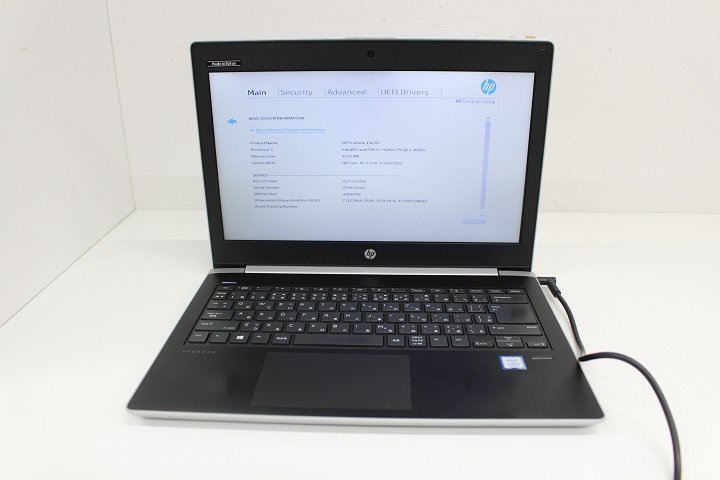 現状 ProBook 430 G5 /第7世代 Core i3 7020U /8GB/13.3インチ/Wi-Fi/USB3.0/HDMI端子/Win10モデル☆