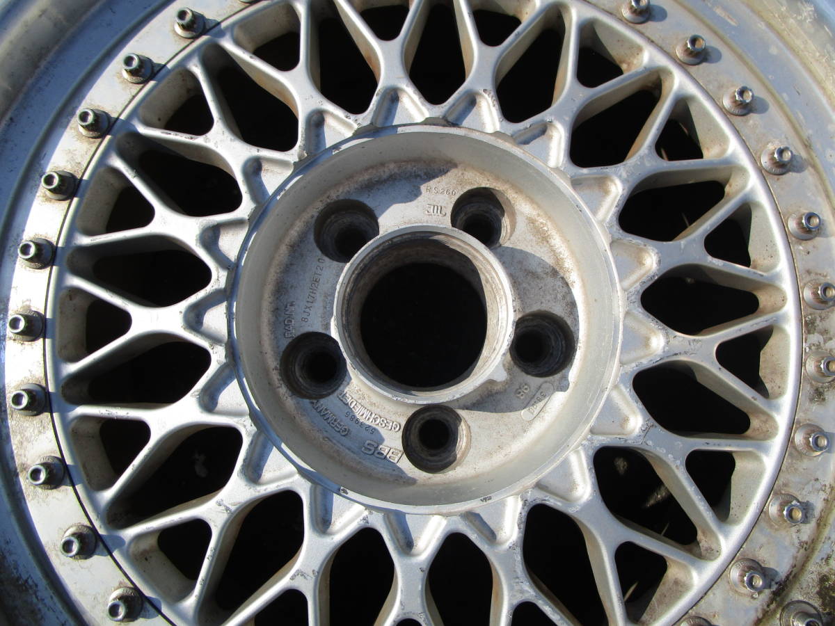 BBS-RS17 【2034】深リム BBS RS 17インチ 8J +20 PCD114.3 1本