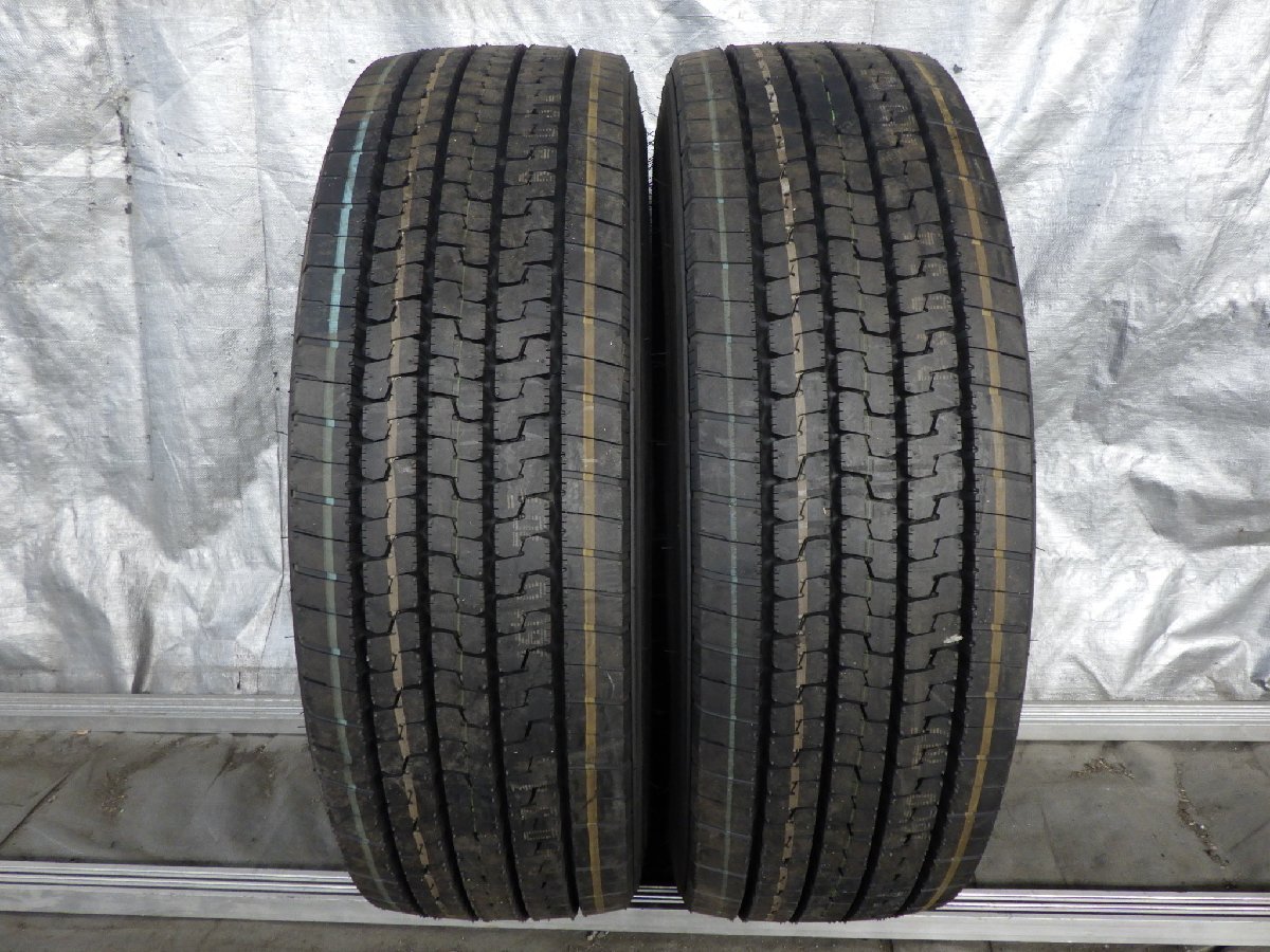UT2581-ヨコハマ ZEN 702ZE-i 265/70R19.5 140/138J 未使用 2本セット オールシーズンタイヤ 2020年製