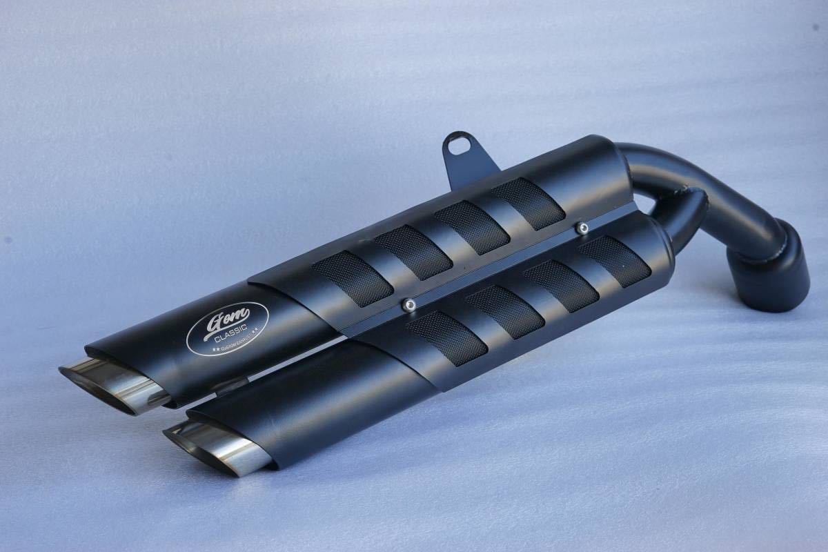 新型レブル250 2023年式 GEMCLASSIC 2本出しマフラー(マフラー本体 