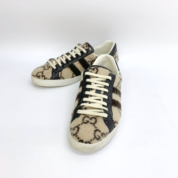 GUCCI グッチ GGウール エース ローカット スニーカー 548695 GUCCI グッチ GGウール エース ローカット スニーカー 548695