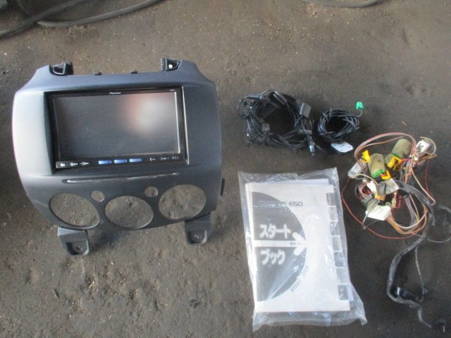 マツダ DE3FS デミオ テレビ・ナビ C9P7-V6-650 NVF-0418