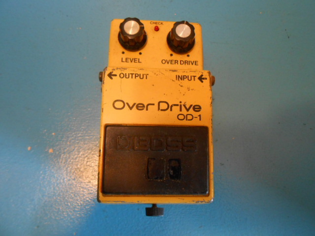 BOSS OD-1 Drive やはりBOSSのエフェクターに戻るのかオーバードライブ