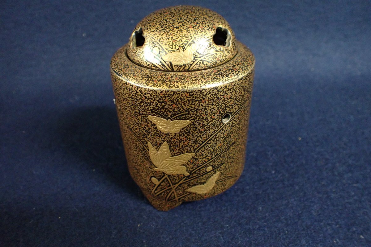 幸楽窯　香炉(蒔絵蝶文) 香炉 幸楽窯 - ☆091618 Kiln Kouraku メルカリ 蒔絵蝶文 作 幸楽 有田焼