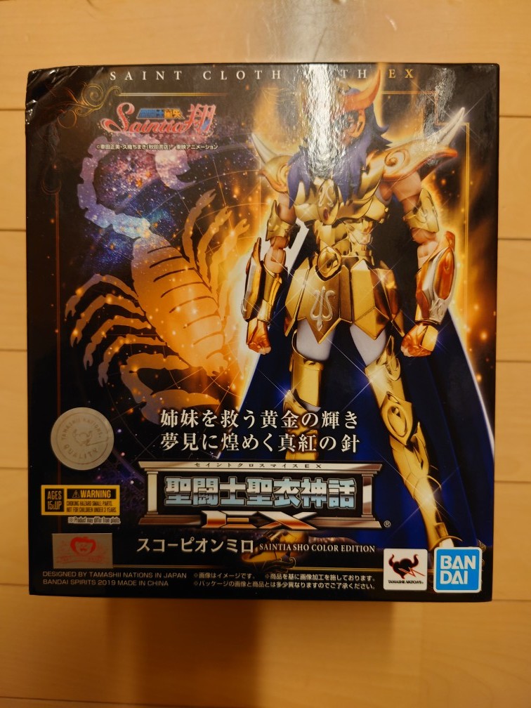 【最新作，限定SALE】 箱傷みあり 聖闘士聖衣神話EX スコーピオンミロ SAINTIA SHO COLOR EDITION 聖闘士星矢 セインティア翔 黄金聖闘士(ゴールドセイント)｜売買されたオークション情報、yahooの商品情報をアーカイブ公 ゴールドセイント