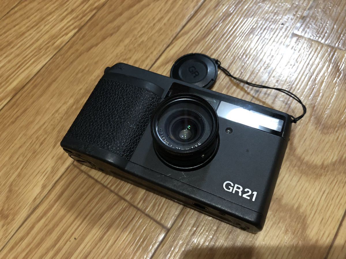 中古 RICOH GR21 GR LENS 21mm f3.5 リコー コンパクトカメラ ジャンク