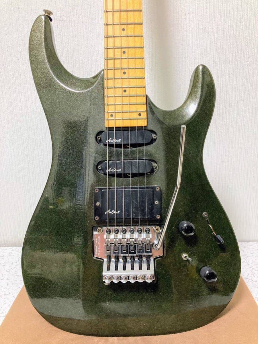 Aria II Magna Pro Series Superstrat See Through Red Guitar