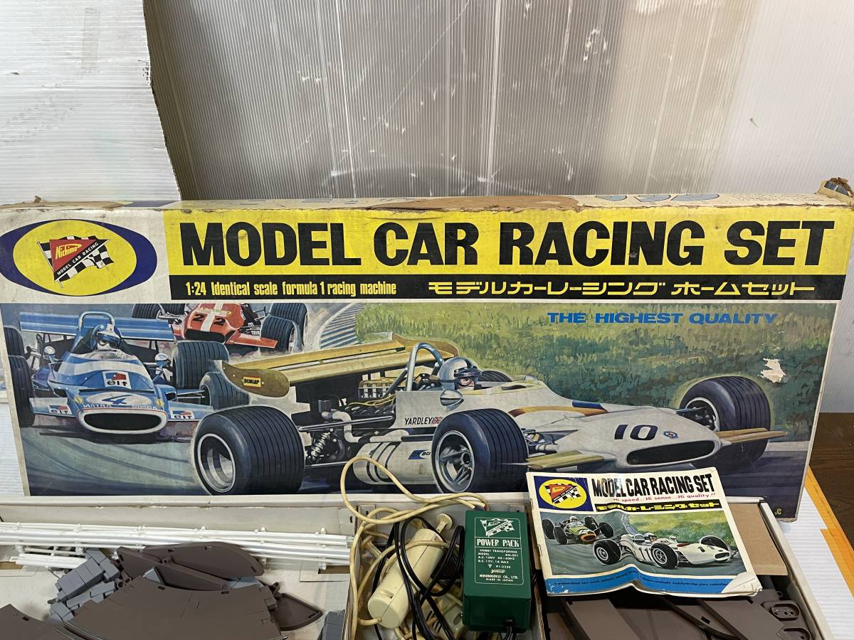レーシングカー ホームサーキット トラックセット ジャンク モデルカー 