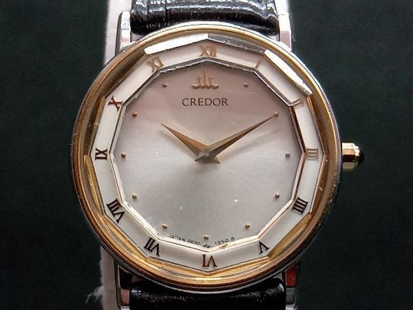 【SEIKO／CREDOR】2F70－0300／9N0236 クォーツ レディース メンズ 腕時計 セイコー クレドール 中古